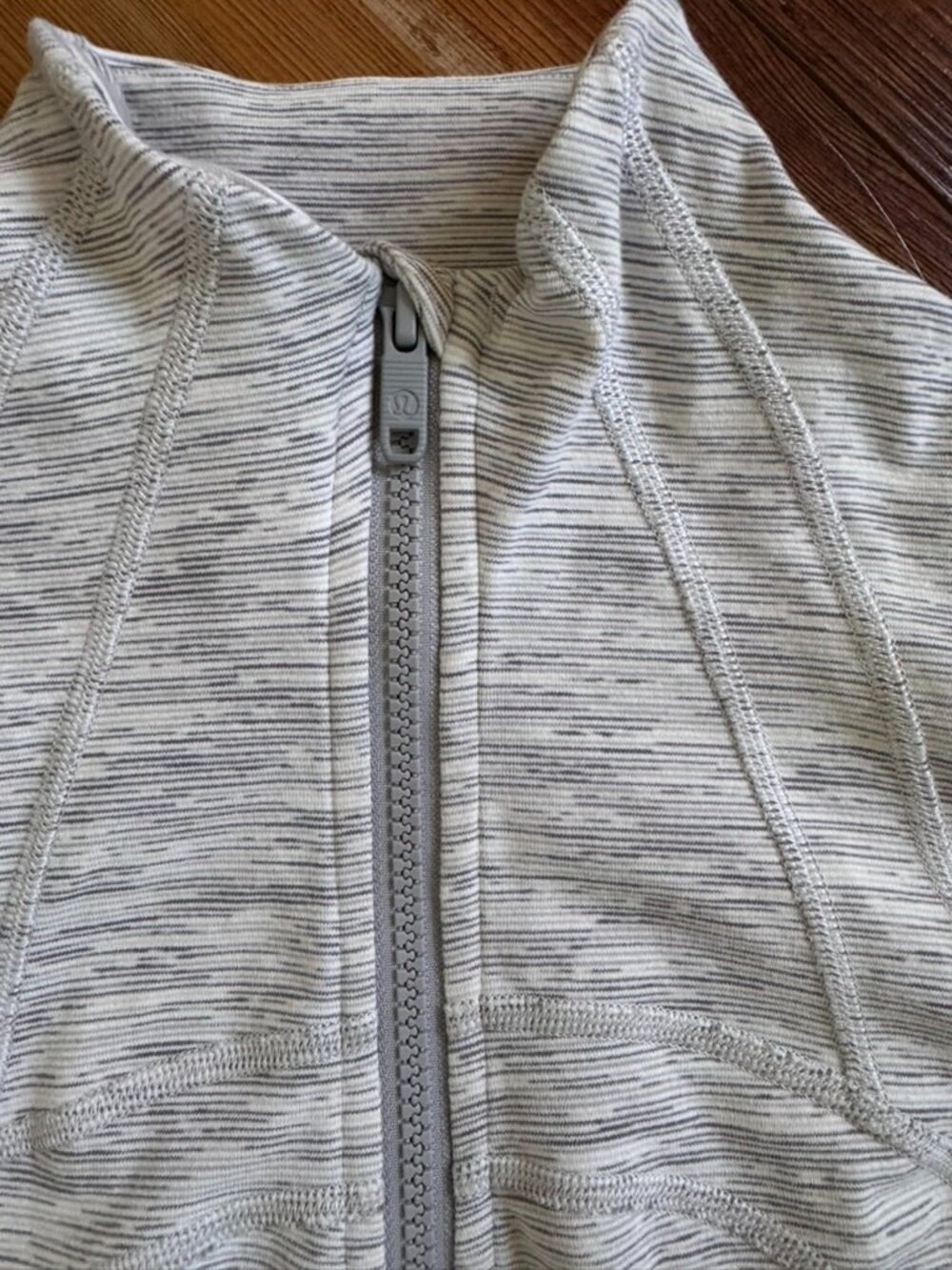 lululemon Define Jacket Wee Are From Space Ice Grey Size 4 Luon Full Zip - Picture 4 of 9